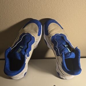 Nike Kids Blue and White Sneakers